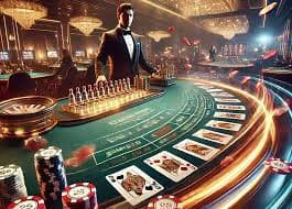 Tampilan live dealer roulette di aplikasi bandar togel dengan statistik meja dan pilihan taruhan